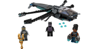 LEGO SUPER HEROES L’avion dragon de la Panthère noire 2021